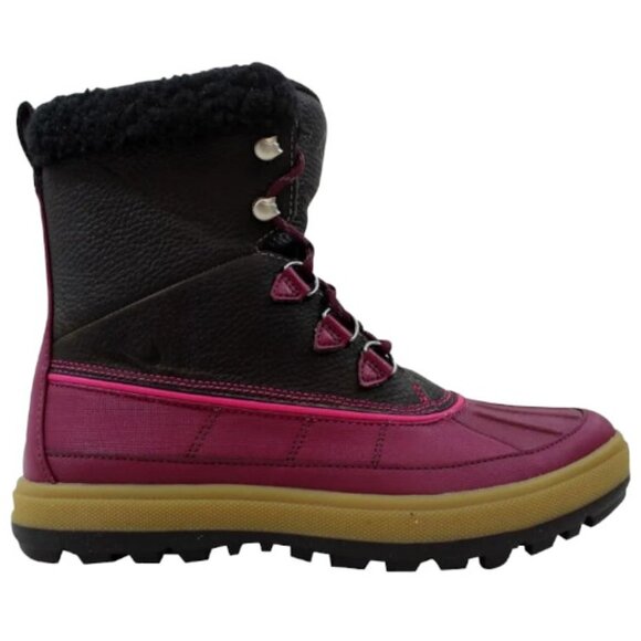 Nike Women's Purple Black Woodside 2 High School 537347-006 Winter Duck Boot 8.5 - Picture 1 of 7